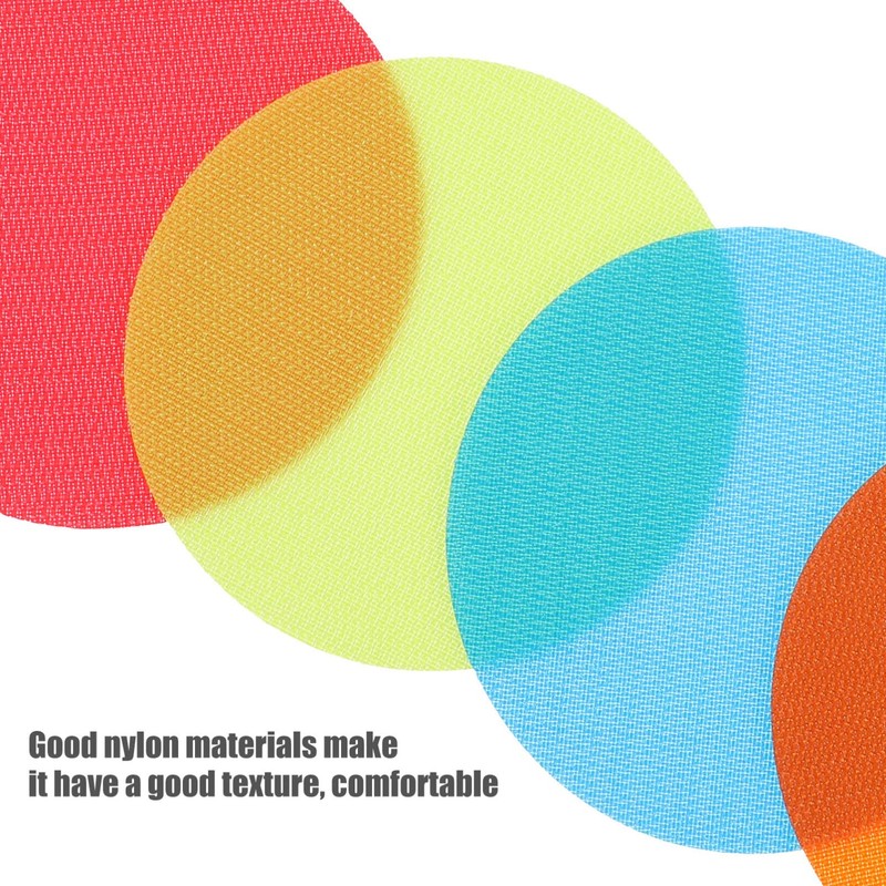 36pcs Carpet Dots Classroom Colorful Sit Dots Carpet Floor Markers