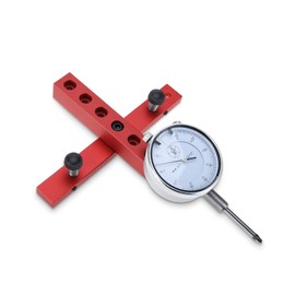 NORJIN Table Saw Dial Indicator Gauge, Table Saw Gauge for Aligning and Calibrating Work Shop Machinery, 0.01in Resolution