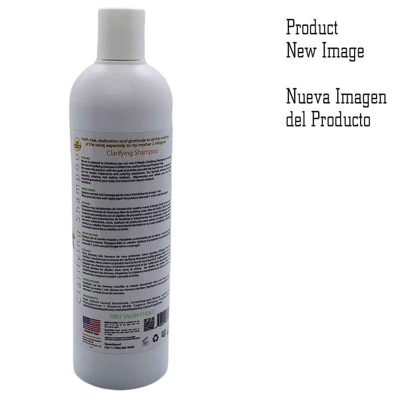 Kachita Spell Clarifying Shampoo Innovative Formula 16 fl oz (473ml)