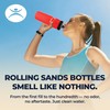 Rolling Sands USA Made 24 oz Sports Squeeze Water Bottles,