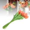 10pcs Artificial Tulip Flowers High Simulation Flowers Decor for Living