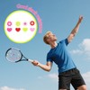 8 Stück Tennis Dämpfer,Silikon Dämpfer Tennisschläger,Süße Blumen Und Herzform Tennis