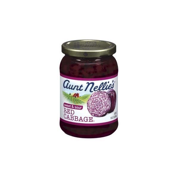Aunt Nellies Sweet & Sour Red Cabbage, 16 oz