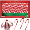 Fruidles Christmas Candy Canes Suckers, Peppermint Flavor, Individually Wrapped (24-Pack)