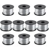 Steel Rebar Tie Wire Coil 10 Rolls, 1/32" 0.8 mm