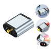 SHOWERORO 1set Fiber Optic Audio Converter Digital to Analog Adapter