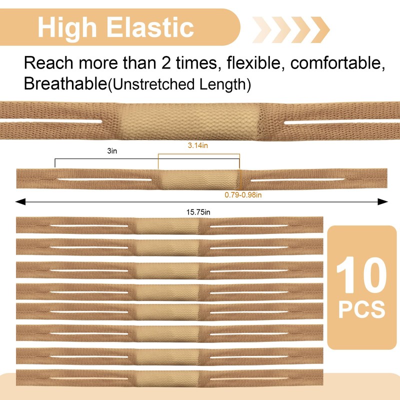 Elasticated Nose Bandage, Nasal Dressing Holder, Individually Wrapped for Post-Surgery