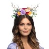 Boland 50031 - Headband Fantasy, Natural Goddess, Flower Wreath, Accessory