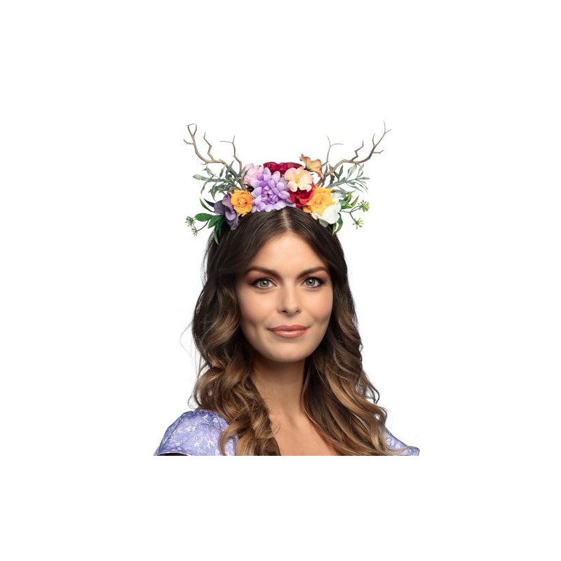 Boland 50031 - Headband Fantasy, Natural Goddess, Flower Wreath, Accessory