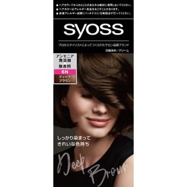 Syoss Hair Color Cream, 6N Deep Brown (x 1)