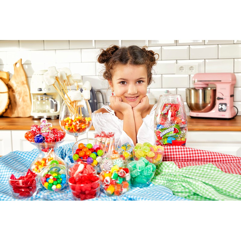 Sarah's Candy Factory Freeze-Dried Peach Rings Candy - Crunchy &