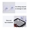 Soap Dish No Punching Soap Basket Self Adhesive Soap Holder