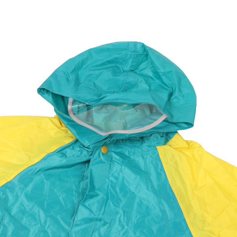 Kids Raincoat Toddler Windprood Rain Poncho Reusable Rain Jacket with