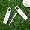 2pcs Adjustable Golf Tee Height Tool, Easy to Use Tee