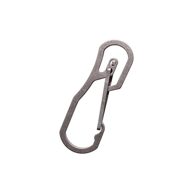 KOYOKOMA Alloy Carabiner, Titanium Key Holder, Keys, Military, Lightweight, Outdoor,