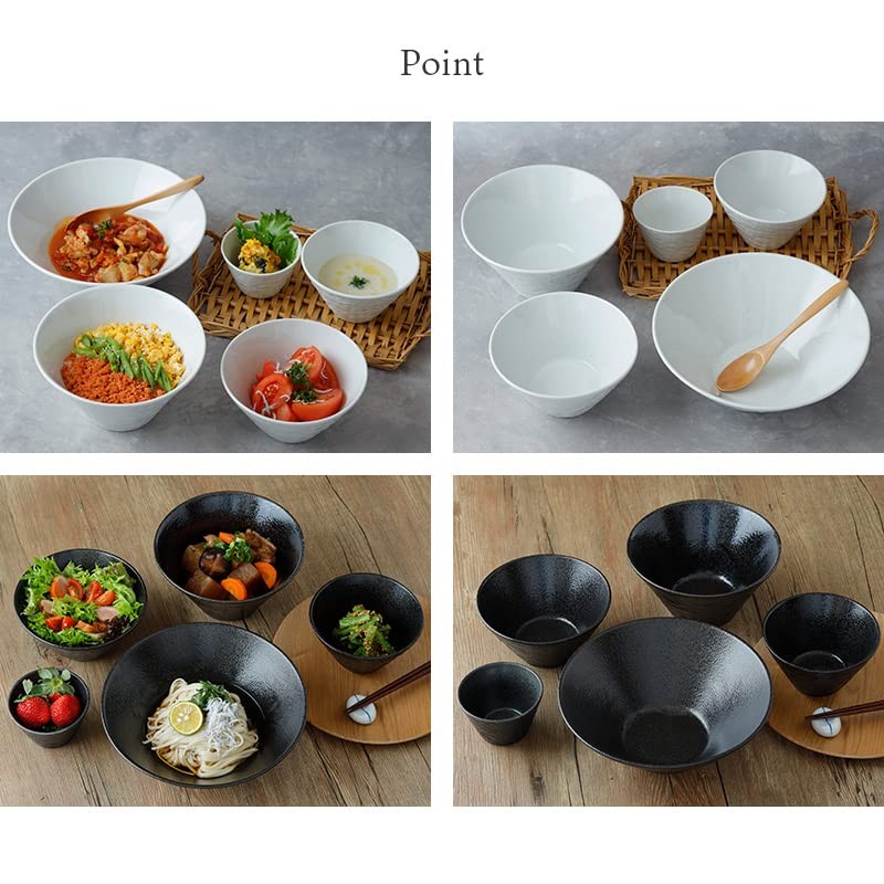 EAST table Trapezoid Bowl, L, 7.5 inches (19 cm), Slate