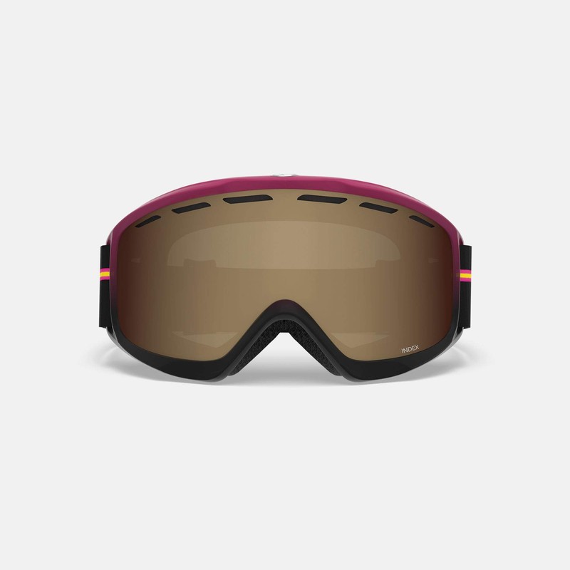 Giro Index OTG Adult Snow Goggles - Pink Neon Lights
