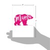 C3462MDG Mama Bear: Hilarious Mother's Day Greeting Card, with Envelope.