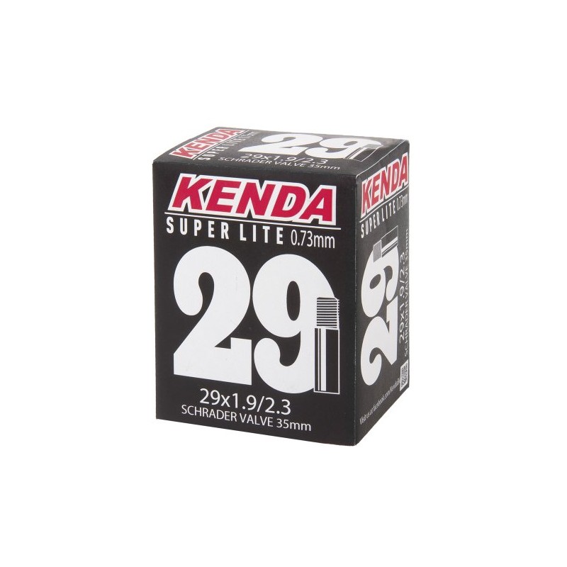 KENDA Fahrradschlauch, schwarz, 50/58-622