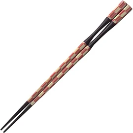 Fukui Craft Chopsticks PBT Resin Coated Chopsticks, Made in Japan, Dishwasher Safe, Pestle-Shaped Takushima Chopsticks with Arrow Feathers, 7.5 inches (19.0 cm), Made in Japan
