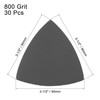 sourcing map Triangular Sandpaper Hook and Loop Triangle Sanding Pad