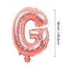 Friendsgiving Decorations Rose Gold Foil Letter 16 Inches Tall Balloons