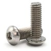 18-8 Stainless Steel Button Head Socket Cap Screws #4-40 x