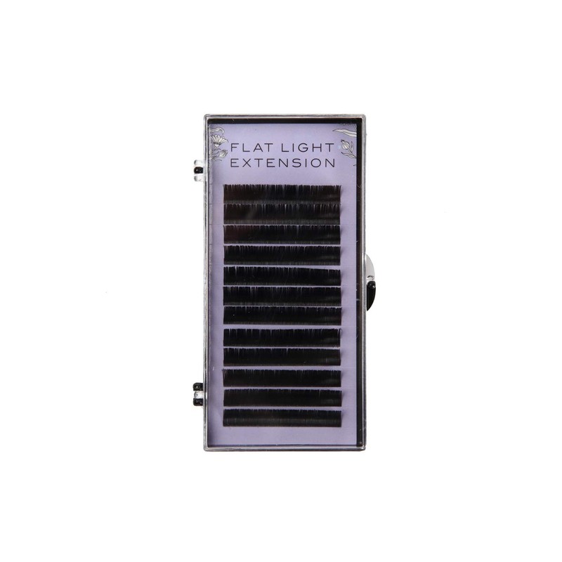 THREE JUICY Flat Lash Eyelash Extensions J Curl Thickness 0.2mm