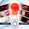 Signal Light LED 220 V Round Head Diameter 10 mm