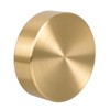Housoutil Brass Paperweight Brass Round Block Metal Paperweight Calligraphy Painting