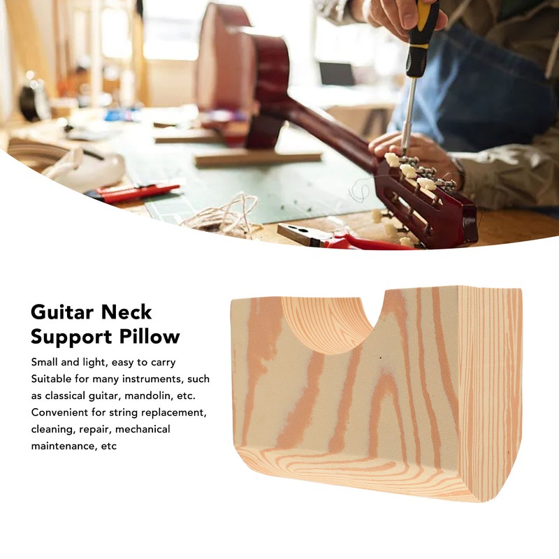 Guitar Neck Rest EVA Foam Neck Support Pillow Instrument Accessory