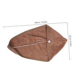 Healvian 2Pcs Hair Drying Cap Super Absorbent Microfiber Towel Turban for Quick Drying Wet Hair Lightweight Shower Wrap for Women for Travel and Daily Use Deep Colors