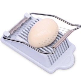 Egg Slicer, Anwenk Boiled Eggs Cutter, Stainless Steel Cutting Wires, Multi Purpose Slicer