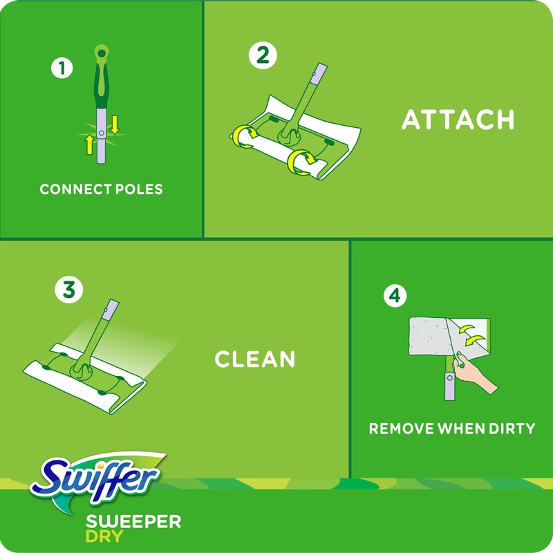 Swiffer Sweeper Dry Sweeping Pad Refills, Febreze Lavender Vanilla and