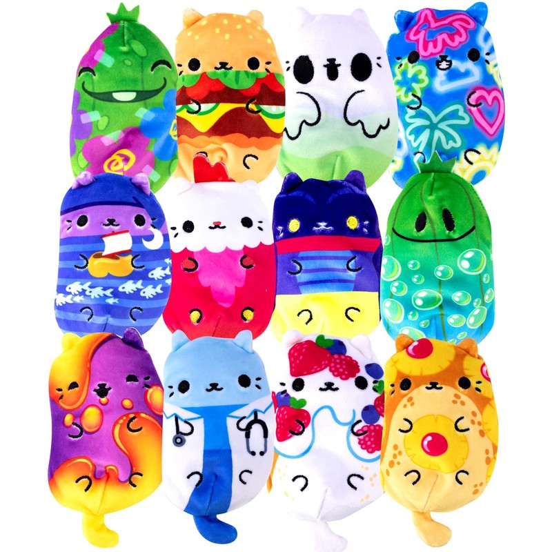 Cats vs Pickles 2 Pack Mystery Bags Bean Filled Plushies