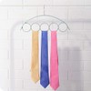 Scarf Stand with 5 Rings, Coat Racks, Plastic Hangers, Scarves