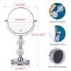 Hanjue Makeup Mirror, 360 Degree Swivel Vanity Mirror, Crystal Cosmetic