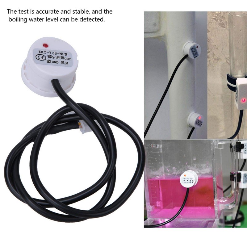 Fafeicy XKC-Y25-NPN Sensor, Waterproof Non-Contact Liquid Level Sensor Switch Signal