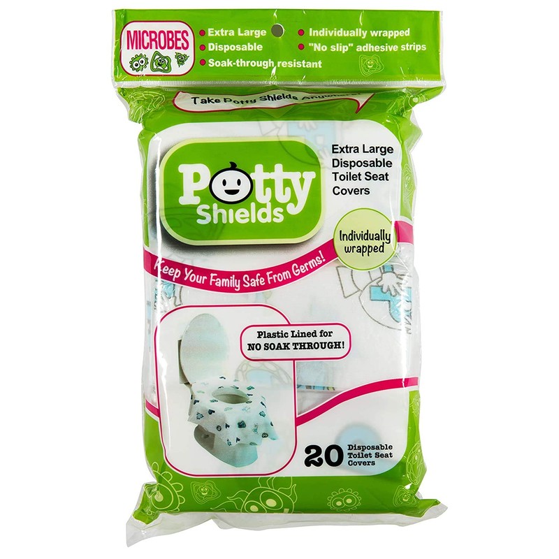 Toilet Seat Covers- Disposable Xl Potty Seat Covers By Potty
