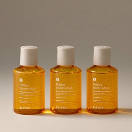blyde Blithe Patting Splash Skin Tone Up Moisture Moisturizing Face Wash Mask Mask Pack Yellow 150ml Set of 3 / 블라이드 패팅 스플래쉬 피부톤업 수분보습 세수팩 마스크팩 옐로우 150ml 3개 세트