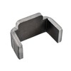 Counterpart for connection Tico steel 45 mm silver