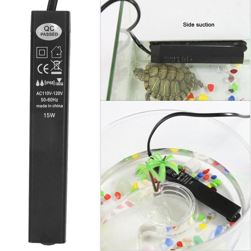 Mini Turtle Tank Heating Rod Fish Tank Heater Aquarium Water