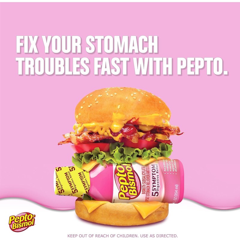 Pepto-Bismol Max Strength Liquid 8 oz