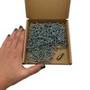 (Pack of 250) Galvanised Steel 3.0 x 20 mm Wood