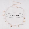 Pearl Seashell Body Chain Boho Beach Waist Chain for Women
