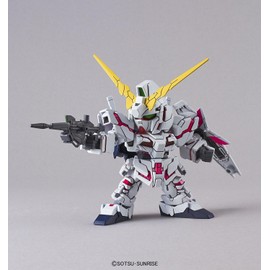 SD Gundam EX Standard 005 Mobile Suit Gundam UC Unicorn Gundam (Destroy Mode) Color Coded Plastic Model