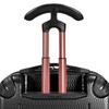 Traveler's Choice Maxporter II Hardside Polycarbonate Suitcase with Spinner Wheels,