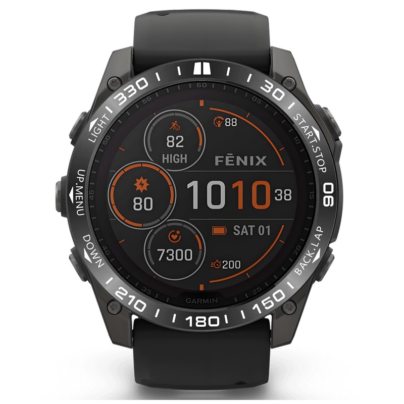 SHEAWA for Garmin Fenix 8 AMOLED 47mm Bezel Ring Set