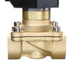 U.S. Solid 1" Brass Electric Solenoid Valve 12V DC NPT