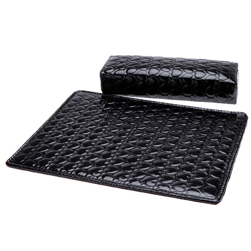 Column Cushion Pillow Salon Hand Holder Rectangle Leather Pad Arm